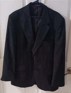 Blazer de colección Botney 500 para hombre se ajusta como un negro delgado grande - Imagen 1 de 4