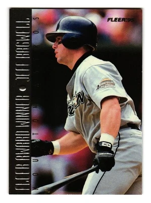 Бейсбольная карточка 1995 Fleer Award Winners No2 Jeff Bagwell Houston Astros - Изображение 1 из 2
