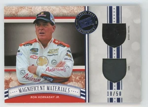 Ron Hornaday 2012 Press Pass Fanfare Magnificent Materials Blue /50 Firesuit - Picture 1 of 2