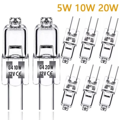G4 Halogen 12V 5W 10W 20W Lampe dimmbar Stiftsockellampe Halogenlampe Warmweiß - Bild 1 von 4