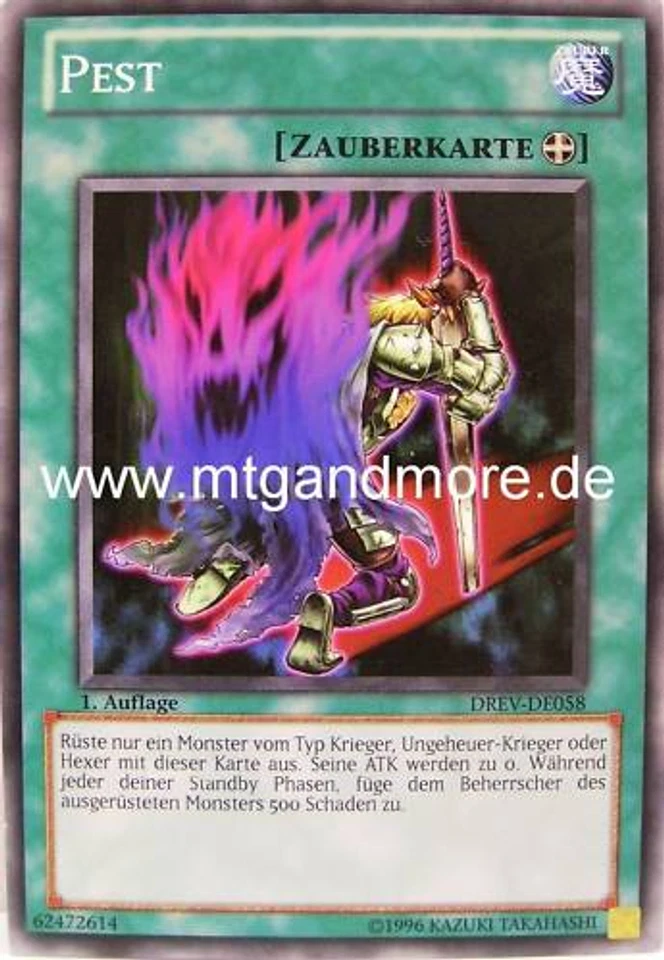 Yu-Gi-Oh 3x Pest - - - DREV - Bild 1 von 1