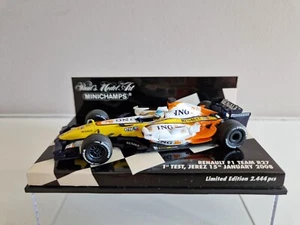 Minichamps 1/43 Renault F1 R27 F. Alonso - 1st Test Jerez 2008 - 400080105 - Imagen 1 de 7