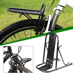 Frontgepäckträger Fahrrad Vorne Gepäckträger VorderradRegal Fahrrad Gepäckhalter - Bild 1 von 12