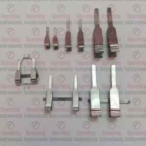 Micro Acland Surgery Vessel Clamps Sets For Plastic Surgery & Neurosurgery - Picture 1 of 4