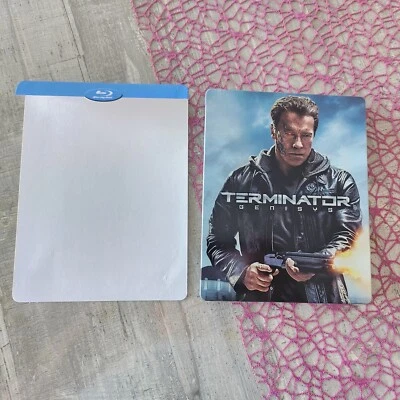 Terminator: Genisys - Arnold Schwarzenegger - geprägtes Steelbook -Blu-ray-LESEN - Bild 1 von 4