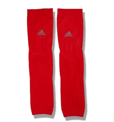 Adidas ClimaCool Arm Sleeve 2pcs Unisex Sports Arm Proection Outdoor Red Q24735 - Image 1 of 2
