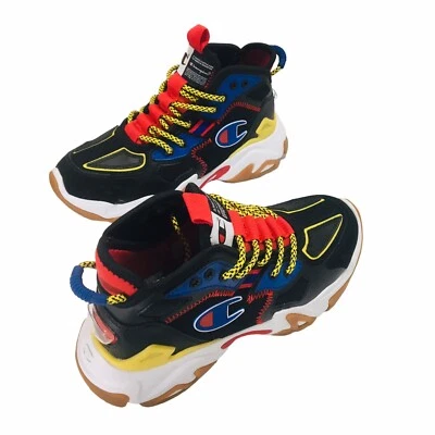 Champion Bromad Slice Blk/Multi Gum CP102252Y NIB Youth Sz 4 or Womens Sz 5.5 - Image 1 of 4