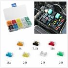 120Pcs Mix Assorted Car Mini Low Profile Fuse Box  For Japan/Korea Car Brands