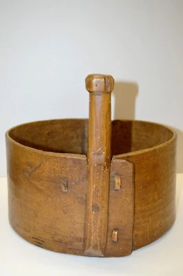 SUPERBE MESURE EN BOIS XIXe avec réparation ancienne COLLECTION VIEUX OUTILS - Photo 1/4