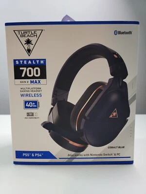 Cuffie wireless Turtle Beach Stealth 700 Gen 2 - PS5 PS4 SWITCH - blu cobalto - Immagine 1 di 3
