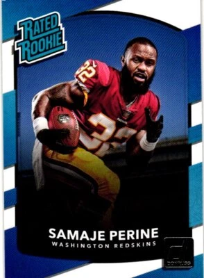 2017 Donruss #306 Samaje Perine - Image 1 of 2