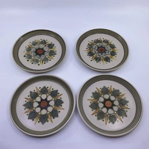 Denby Langley Sherwood Snack / Side Plates 6 1/2" Set Of 4 - Picture 1 of 10