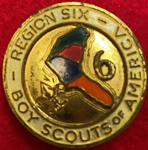 Region Six Boy Scouts Of America N/C Slide [X-1209] - Picture 1 of 1