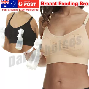 Women Pump Maternity Nursing Bra JO Hands Free Pumping Breastpump Breast Feeding - Picture 1 of 14