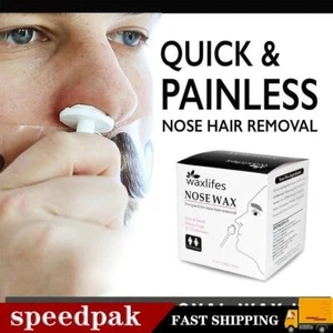 100g Nose Ear Hair Removal Wax Kit Sticks Easy Mens D0C3 Remover. Strip X8N2 - Picture 1 of 12