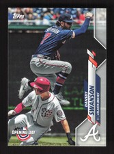 2020 Topps Opening Day   Dansby Swanson #116 Atlanta Braves
