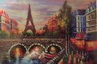 Paris At Dusk 1000 piece Jigsaw Puzzle (Cruny) Complete VGC