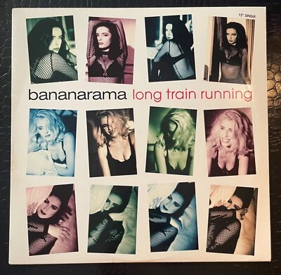 BANANARAMA Long Train Running (Doobie Brothers Cover) 12” Single US PROMO NM/EX - Image 1 of 4