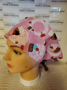 Cupcakes/HEROES NURSES/pixie Euro cap/Rn's, Dr's,medical staff - Picture 1 of 4