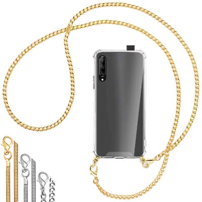 Collana (Catena in metallo) per Huawei P Smart Pro 2019 Cover protettiva Custodi - Immagine 1 di 4