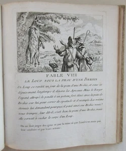 50 Fables and Life of Aesop 61 Engravings Plates 1800 Rare Ed. Remoissenet - Picture 1 of 12