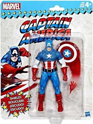 Marvel Legends Retro Series 1 Captain America Action Figure - Bild 1 von 2