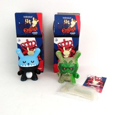 2 Kidrobot Dunny 'Ye Olde English' Series Urban Vinyl Figurines