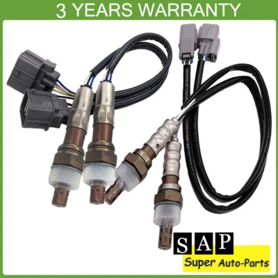Sensor de oxígeno 4 piezas para Honda Accord Odyssey Pilot Ridgeline Acura MDX RL TL 3,5 L Foto 1 de 4