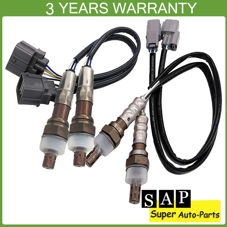 4 件 氧气传感器 适用于本田雅阁 Odyssey Pilot Ridgeline Acura MDX RL TL 3.5L — 第 1/4 张图片