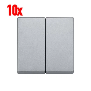 10x altalena Merten interruttore seriale 2x sistema M 433560 altalena doppia alluminio - Foto 1 di 2