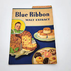 Vintage 1951 Blue Ribbon Malt Extract Advertising Recipe Booklet