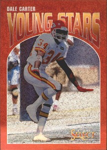 1993 Select Young Stars #28 Dale Carter