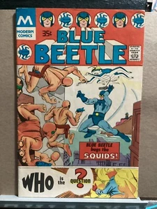 BLUE BEETLE #1 REPRINT MODERN 1977 DITKO COVER 1ST APPEARANCE THE QUESTION - Picture 1 of 2