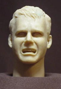 A-53 Bill Paxton Corporal Hudson Aliens  UNPAINTED RESIN HEAD SCULPT 1/6 scale - Picture 1 of 4
