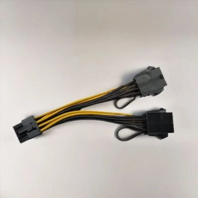 NEW NVIDIA Dual 8 to 8 Graphics Power Cable Tesla K80 M60 M40 P100 - Image 1 of 3