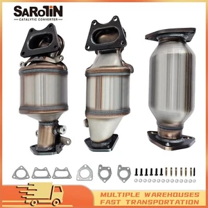 Catalytic Converter Set For Honda Odyssey 3.5L 2005-2010 Accord 2003-2007 Pilot - Picture 1 of 8