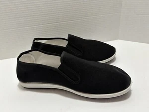 Chinese Traditional Martial Arts Kung Fu/Tai Chi Black Cotton Shoes M -10 W-11.5 - Picture 1 of 9