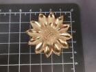 Flower large brass stamping jewelry finding (osb308)