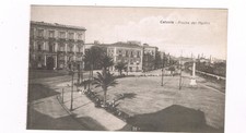 cartolina postcard d' epoca catania piazza dei martiri animata anni 30