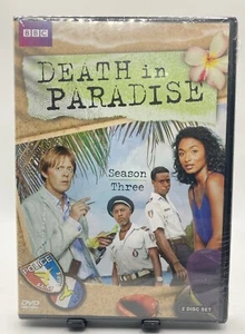 Death in Paradise: Season Three 3 (DVD, 2014) Robert Thorogood Sara Martins OOP - Imagen 1 de 3