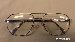 2103M Eyetel Taurus FRANCE Eyeglass Frames 715 57-17 140 Tortoise & Goldtone - Picture 1 of 11