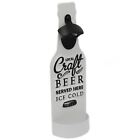 Metal Wall Mounted Beer Bottle Opener With Cap Catcher Home Bar Drinks Accessory