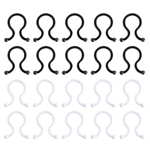 40 Pcs Drahtdrahtklemme Kleine Drahtklammern Drahtwickel-Organizer - Afbeelding 1 van 12