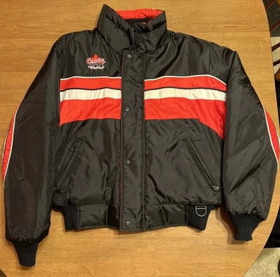 Choko 400 Snowmobile Snow Sports Jacket Men’s Large Black Red And White - Image 1 of 4