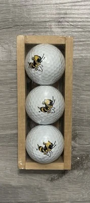 Georgia Tech Yellow Jackets 3pack Of Golfballs Sealed - Image 1 of 4