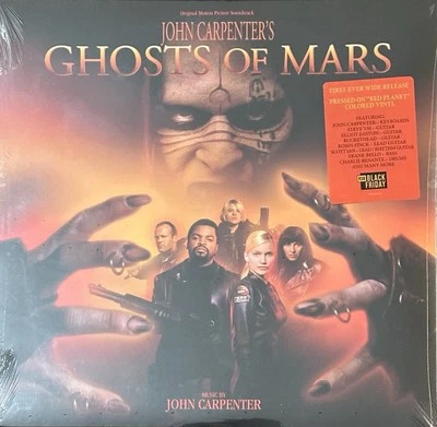 John Carpenter - Ghosts Of Mars - 12” Limited Edition Red Vinyl (RSD 2021) - New - Image 1 of 3
