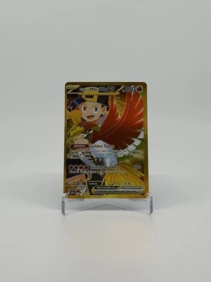 Pokémon - Ethan's Ho-Oh EX -  239/182 - Destined Rivals - Hyper Rare - Gold Holo - Image 1 of 2