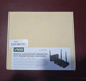 3 in 1 2.4Ghz Wireless Audio Transmitter and Receiver,2 Receivers - Picture 1 of 2