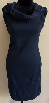 Vestido negro ceñido al cuerpo de algodón United Colors Of Benetton talla M (44) hecho en Italia Foto 1 de 4