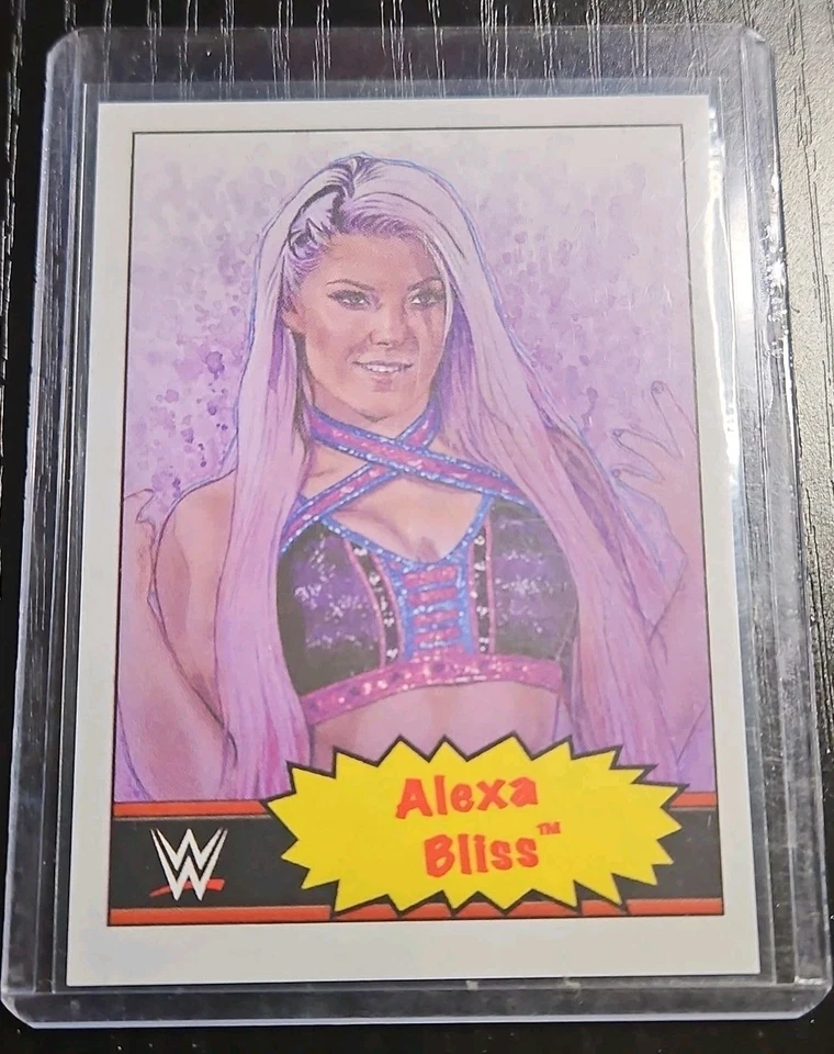 2021 Topps WWE Living Set - Alexa Bliss #24 /1601 - Image 1 of 2